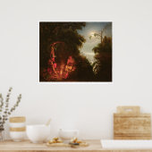 Indian Campfire (2166A) Poster (Küche)