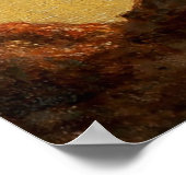 Indian Canoe Albert Bierstadt Poster (Ecke)