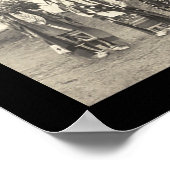 Indian Centennial Band Foto 1911 Poster (Ecke)