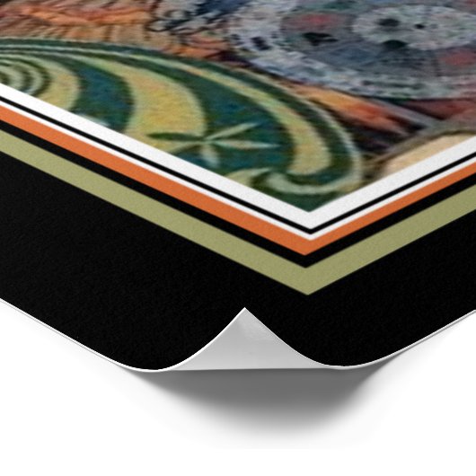 Indian Chakra 16 x 20 Poster (Ecke)