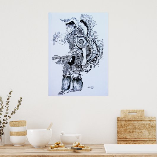 Indian Chants Magic Dance Poster (Küche)