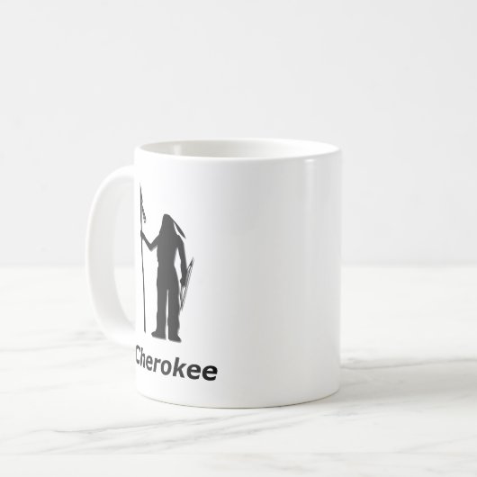 Indian Cherokee Kaffeetasse (Vorderseite Links)