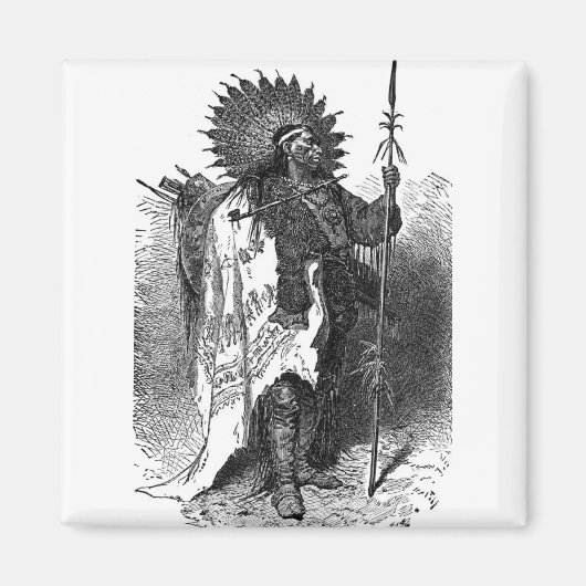 Indian Chief Magnet (Vorne)