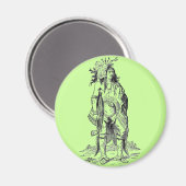 Indian Chief Magnet (Vorderseite/Rückseite)
