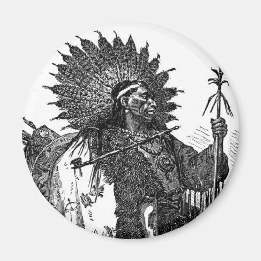 Indian Chief Magnet (Vorne)
