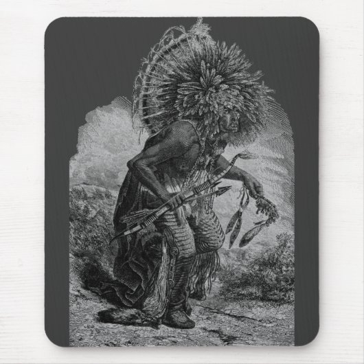 Indian Chief-Mauspad Mousepad (Vorne)