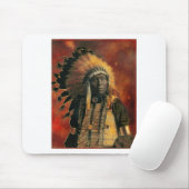 Indian_Chief Mousepad (Mit Mouse)
