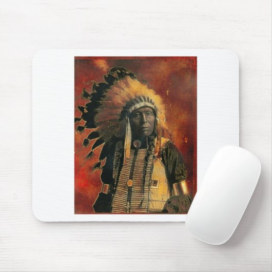 Indian_Chief Mousepad (Mit Mouse)