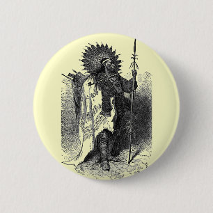 Indian Chief-Taste Button
