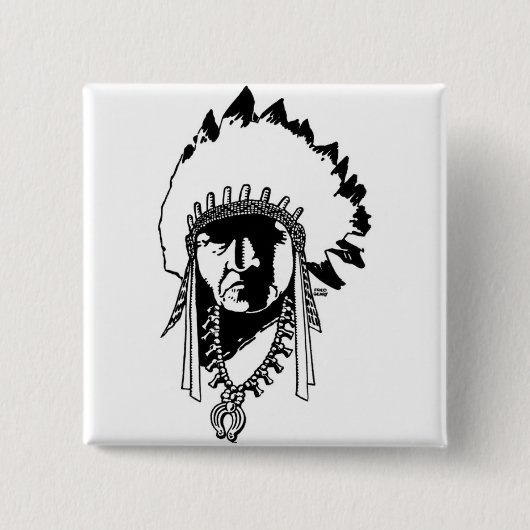 Indian Chief-Taste Button (Vorderseite)