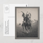 Indian CHIEFS, fotoechanischer Ausdruck, Vintag Postkarte (Vorne/Hinten)