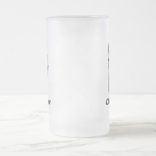 Indian Choctaw Mattglas Bierglas (Mittel)