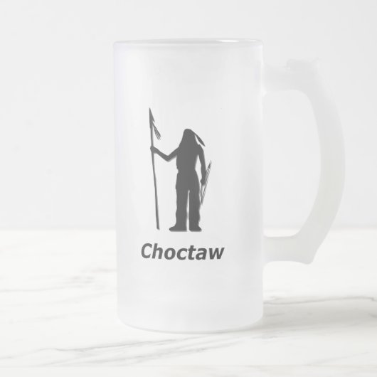 Indian Choctaw Mattglas Bierglas (Rechts)