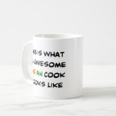 indian cook, awesome kaffeetasse (Vorderseite Links)