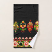 Indian Cotton Fabric Badhandtuch Set (Handtuch)