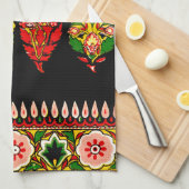 Indian Cotton Fabric Geschirrtuch (Viertel Falte)