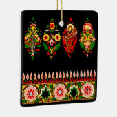 Indian Cotton Fabric Keramikornament (Rechts)