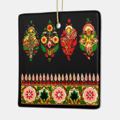 Indian Cotton Fabric Keramikornament (Links)