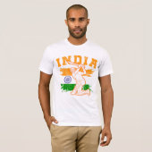 Indian Cricket Player T-Shirt (Vorne ganz)