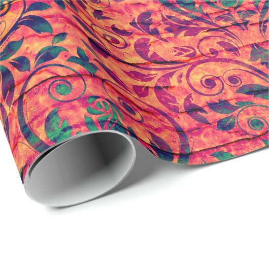 Indian Damask Haven Geschenkpapier (Rolleneckpunkt)