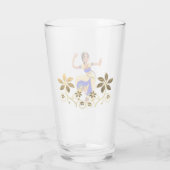 Indian Dancer Glass Cup Glas (Rückseite)
