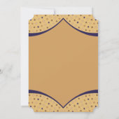 Indian Delight Brautparty Einladung (Rückseite)