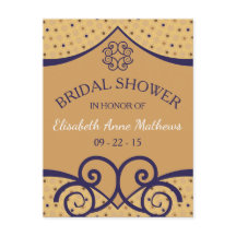 Indian Delight Bridal Dusche Einladung