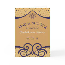 Indian Delight Bridal Dusche Einladung