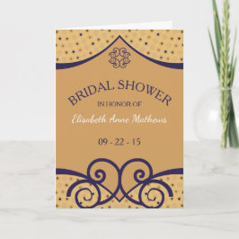 Indian Delight Bridal Dusche Einladung
