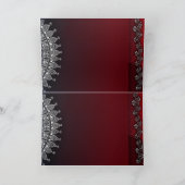 Indian Design Card Ankündigung (Innenseite)