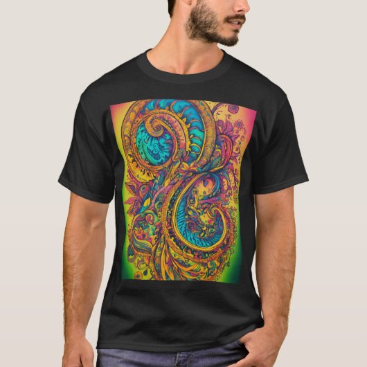 Indian Designs T - Shirt (Vorderseite)