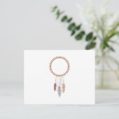 Indian Dream Catcher Postkarte (Stehend Vorderseite)