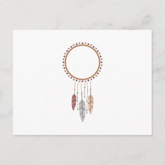 Indian Dream Catcher Postkarte (Vorderseite)