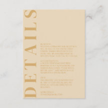 Indian Dutch White Enclosure Card