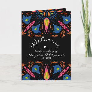 Indian Elephant Floral Black Wedding Heart Hand Fa Programm