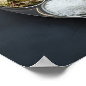 Indian Ethnic Veg Thali Buffet Poster (Ecke)