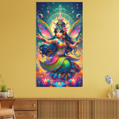 Indian Fairy Leinwanddruck (Insitu (Wohnzimmer))