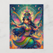 Indian Fairy Postkarte (Vorderseite)
