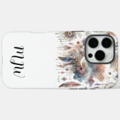 Indian Feather Hübsch Boho iPhone/iPad Gehäuse Case-Mate iPhone Hülle (Rückseite (Horizontal))