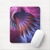 Indian Feathers Fraktal Mousepad (Mit Mouse)