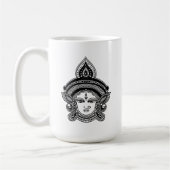 Indian Festival Durga Maa Hindu Gott Kaffeetasse (Links)