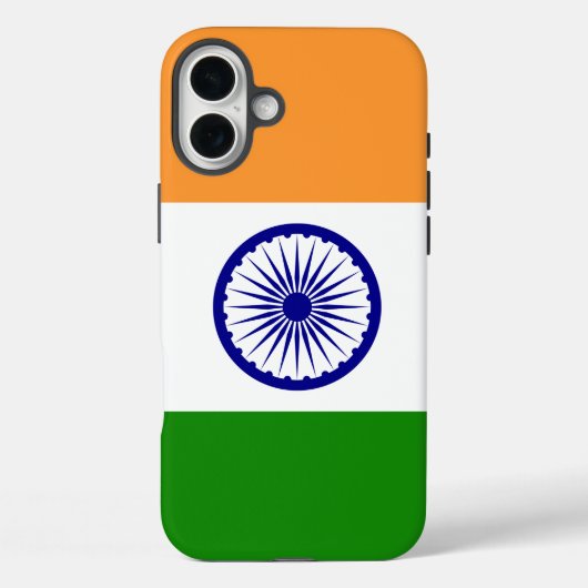 Indian flag Case-Mate iPhone hülle (Rückseite)