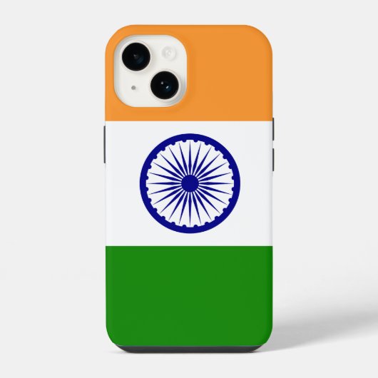 Indian flag iPhone hülle (Rückseite)