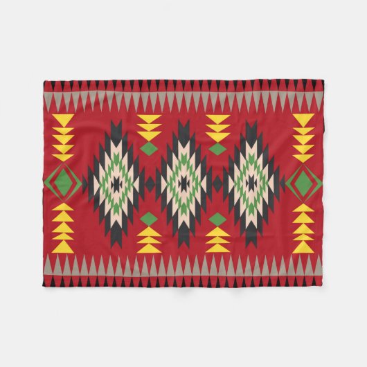 Indian Fleece Blanket (Vorderseite (Horizontal))
