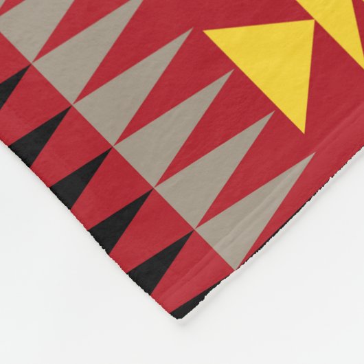 Indian Fleece Blanket (Ecke)
