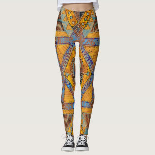 Indian Floral Paisley: Ethnische Medallion. Leggings
