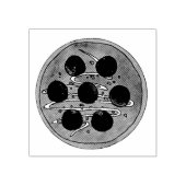 Indian Food Cuisine Malai Kofta Vegetarian Disc Gummistempel (Prägung)