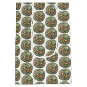 Indian Food Cuisine Restaurant Chicken Biryani Mittlere Geschenktüte (Rückseite)