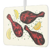 Indian Food Tandoor Cooking Tandoori Hühnchen Autolufterfrischer (Links)