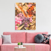 Indian Fritillary:Premium Canvas Leinwanddruck (Insitu (Wohnzimmer))